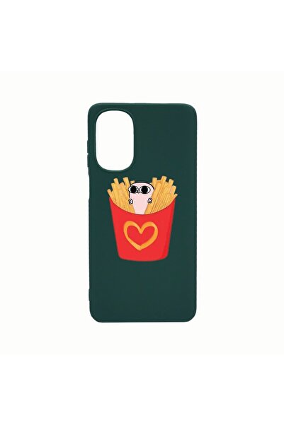bestcase Husa Silicon, Compatibila Cu Motorola Moto E32s, I Love Chips, Rezis...