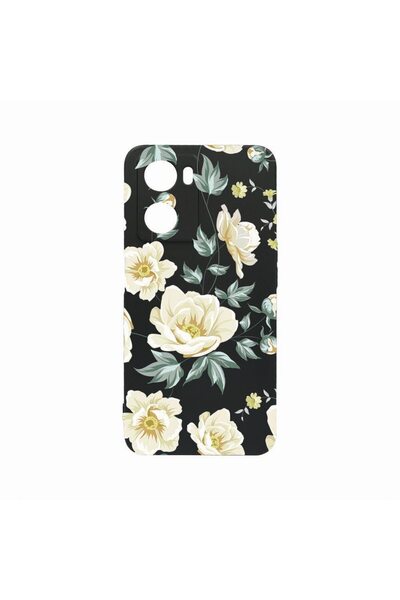bestcase Λεπτή Θήκη Σιλικόνης 0.8MM, Συμβατή με OPPO A57 5G, Σχέδιο Λουλούδια...