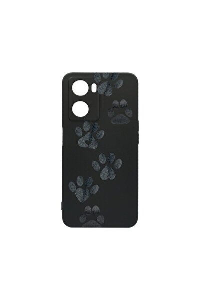 bestcase Λεπτή Θήκη Σιλικόνης 0.8MM, Συμβατή με OPPO A57s, Σχέδιο Πατούσας Σκ...