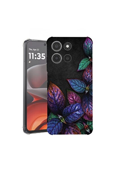 bestcase ¬Æ Husa pentru Motorola Moto G15, Anti Shock 1.5MM, Feathers, Protec...
