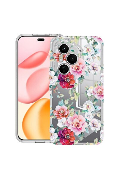 bestcase ¬Æ Husa Anti Shock Compatibila cu Honor 400 Pro, Floral - Camellia P...