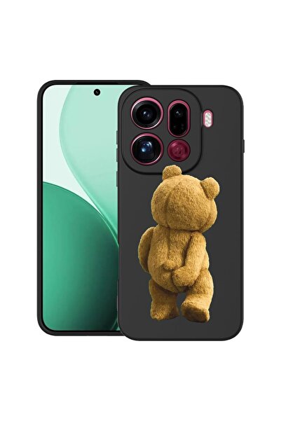 bestcase Ултра тънък TPU калъф, съвместим с OPPO Find X9 Pro, с дизайн на скр...