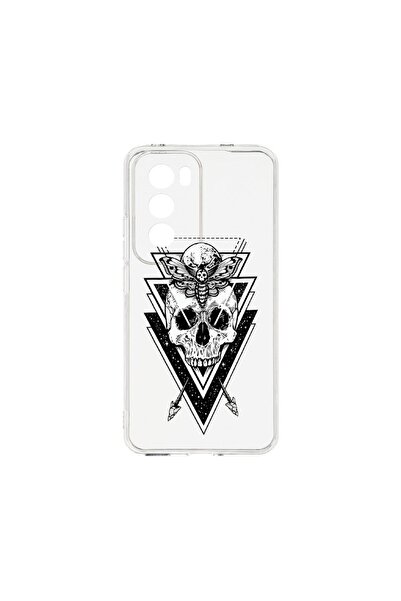 bestcase Διαφανής Θήκη Σιλικόνης 2MM, Συμβατή με OPPO Reno12 5G, Σχέδιο Κρανί...