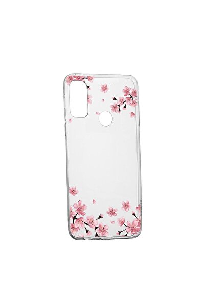 bestcase Θήκη σιλικόνης σε παστέλ χρώματα - λουλούδια, Συμβατή με Motorola Mo...