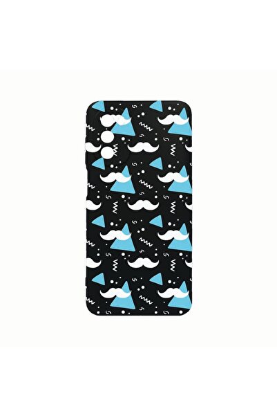 bestcase Силиконов калъф, Съвместим с Motorola Moto G82 / Moto G52, Мустак, У...