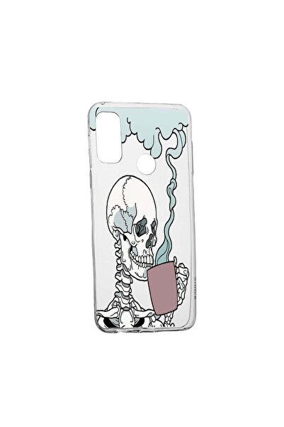 bestcase Θήκη Σκελετός που Σκέφτεται, για Oppo A15, ανθεκτική στη φθορά, αντι...