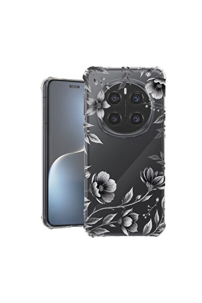 bestcase Αντικραδασμική Θήκη Συμβατή με Honor Magic7 Pro, Μαύρο Φλοράλ, 19263...