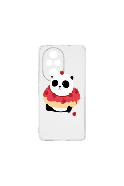bestcase ¬Æ Husa Clear Silicon 2MM, Compatibila Cu Honor 200, Sweet Panda, An...