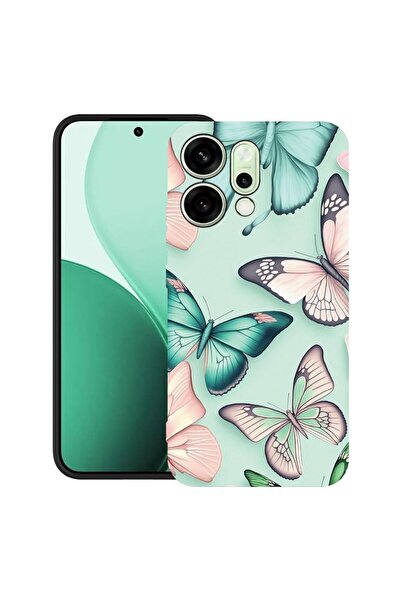 bestcase Θήκη για OPPO Reno14 5G με σχέδιο πεταλούδας, TPU Ματ Εξαιρετικά Λεπ...
