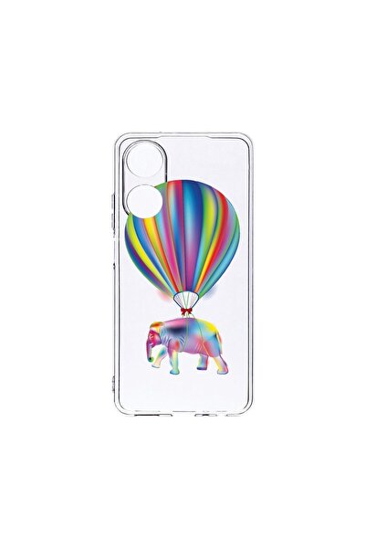 bestcase Husa BestCase¬Æ Clear Silicon 2MM, Compatibila Cu OPPO A98 5G, Rainb...