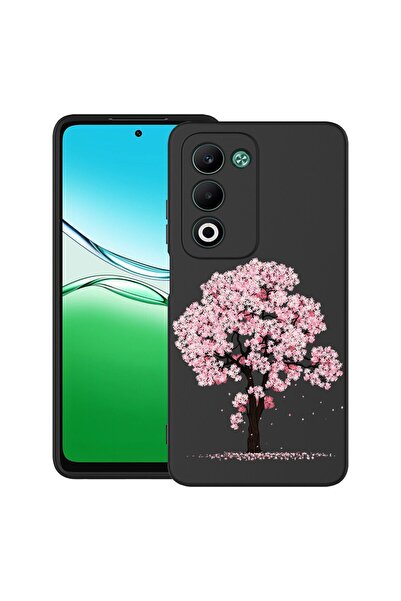 bestcase ¬Æ Husa pentru OPPO A5 din Silicon Ultra Slim cu Design Cherry Bloss...