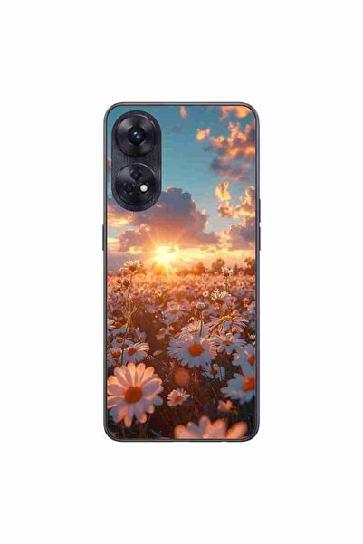 OEM Husa compatibila cu Oppo Reno8 T 4G Silicon Gel Tpu Model Rasarit cu Flori