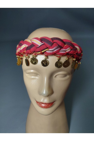 keşancım Keşan Knitted Elastic Bandana with Gold Sequins