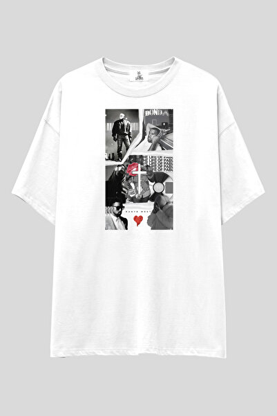 UmbraWear Kanye West T-Shirt |   Unisex 100% Cotton Black & White Printed Nic...