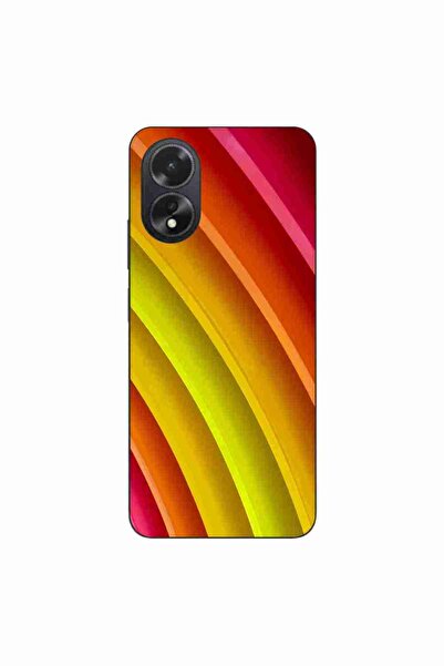 OEM Husa compatibila cu Oppo A38 4G Silicon Gel Tpu Model Abstract Stripes