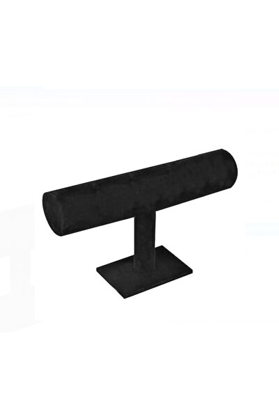 OEM Jewelry Organizer Stand Black Velvet for Bracelets 23.5x15cm