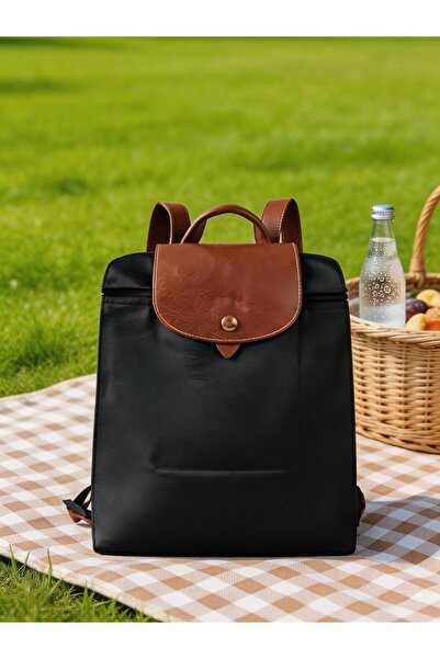 Lacoste LIVE Le Pliage Classic Medium Backpack Navy Blue