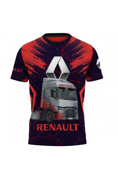 OEM Tricou barbati RENAULT , maneca scurta multicolor T046