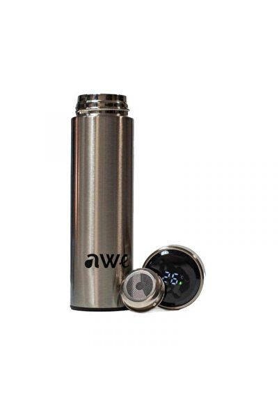 awe Termos cu LED, 500 ml, argintiu