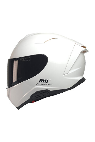 EKİPMANHANE MTS X340 KASK SİYAH VİZÖR+GÜNEŞ VİZÖR ACİL ÇIKIŞ PEDLİ ABS KABUK ...