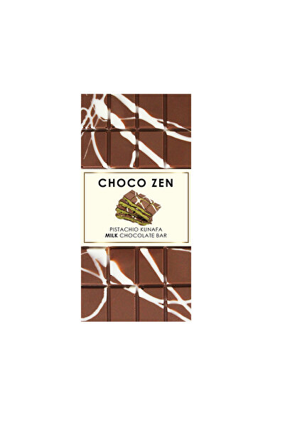 Choco Zen كنافة دبي بالفستق والشوكولاتة بالحليب 100 جرام