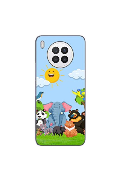 OEM Husa compatibila cu Huawei Nova 8i Silicon Gel Tpu Model Prietenii Junglei
