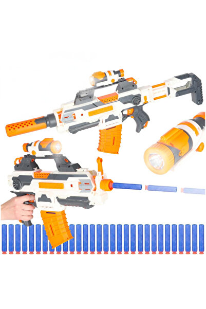 varioshop 4-in-1 Foam Dart Gun VarioShop®, tactical accessory blaster, 30 foa...