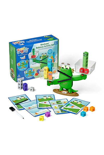 Hand2Mind Set activitati cu balanta - Numberblocks® Blockzee™