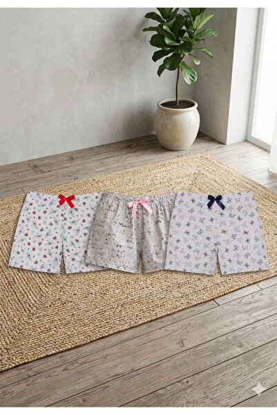 Serena Pajama shorts 3/set - multicolor