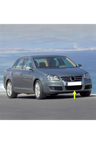Yıldızan srdshop Ön Tampon Orta Izgarası Kromlu 1K0853677C VW Jetta MK5 ile u...