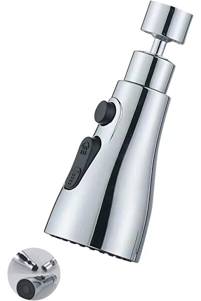 Yıldızan Srdshop 3-Function Kitchen Faucet Head, 360 Degree Swivel, Water Sav...