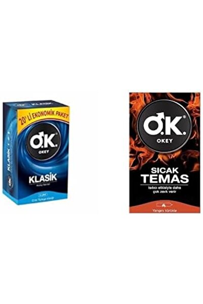 Yıldızan zkra shop Klasik Kolay Takılan Ekonomik Paket Prezervatif (1 x 20 Ad...