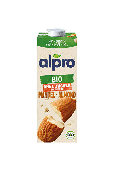 Alpro Βιολογικό Φυτικό Ρόφημα Αμυγδάλου 1 λίτρο
