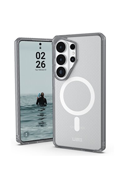 UAG Husa Seria Dot Magnetică Samsung Galaxy S26 Ultra True Clear Ice/Ash