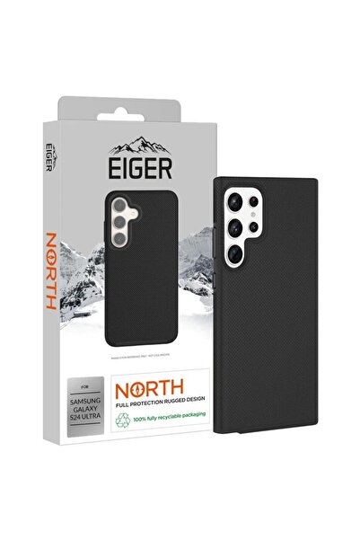 EIGER Husa North Case Samsung Galaxy S24 Ultra Negru