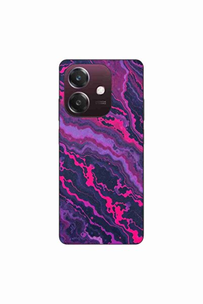 OEM Husa compatibila cu Oppo A60 5G Silicon Gel Tpu Model Midnight Rose Marble