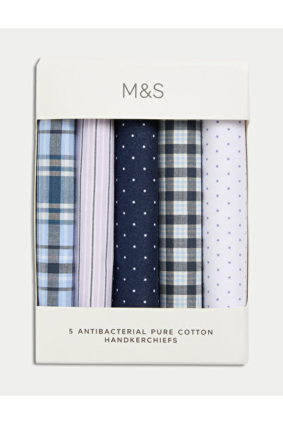 Marks & Spencer 5pk Check Hankies