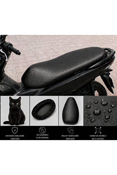 lawrenceshop Husa pentru șa motocicletei Honda PCX150 1 Protecție impermeabil...