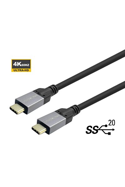 VivoLink USB-C to USB-C Cable 8m Supports 10 Gbps data .