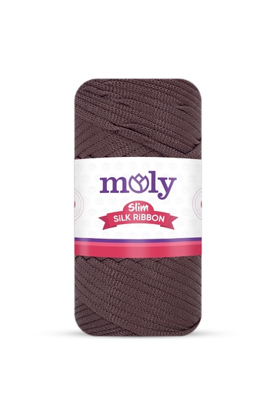 Moly Slim Silk Ribbon 250g | Col. No: 048 | Parlak Şerit Çanta ve Supla İpliği