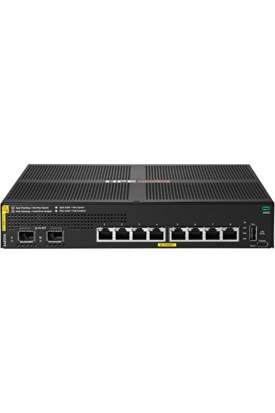 HP Switch Aruba Networking 6000 8G Class4 PoE 2SFP 67W S4R23A