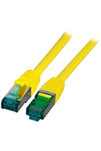 EFB Cablu patch RJ45 S/FTP Cat.6A LSZH 25.00m galben