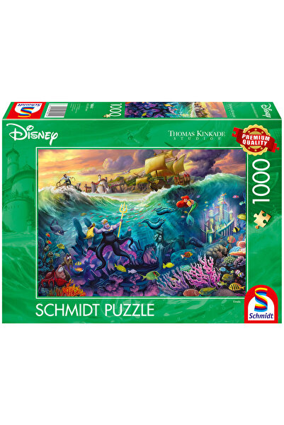 Schmidt Spiele Puzzle PQ 1000 Ma≈Ça Syrenka și Urszula