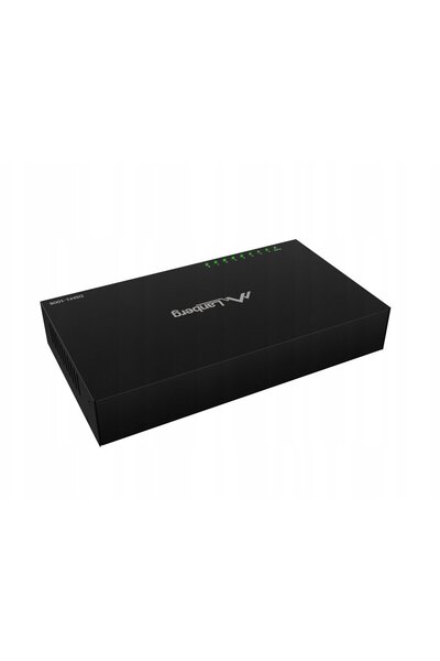 Lanberg SWITCH DSM1-1008 8X 1GB/S GIGABIT ETHERNET DESKTOP 12V (Carcasă metal...