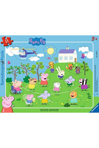 RAVENSBURGER Puzzle Peppa Pig Unde să-l pune?