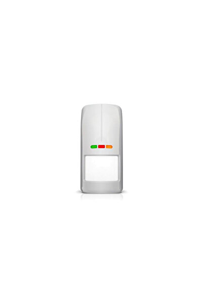 SATEL Senzor de mișcare dual wireless de exterior cu senzor de lumină ambient...
