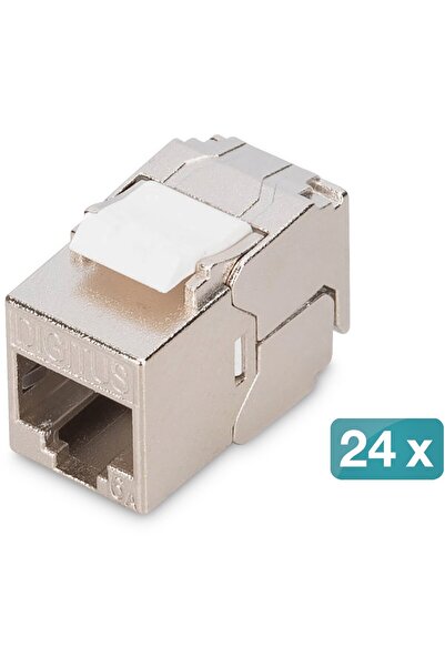 Digitus Keystone Cat6A geschirmt 24 Stk. werkzeugfr