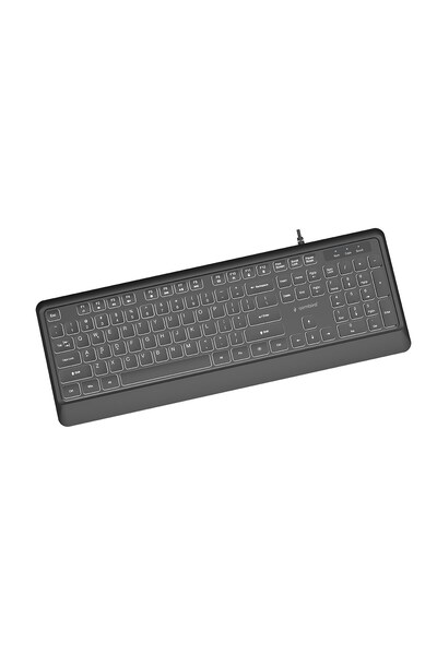 Gembird Klaviat≈´ra Slim Backlight USB-A+C US 8716309136815 KB-UML-04 (871630...