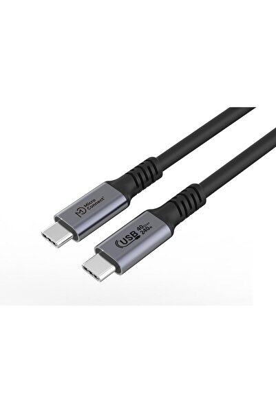MicroConnect Cablu USB-C la USB-C 0,25m Premium, 240W, 40Gbps, USB4 Gen 3x2