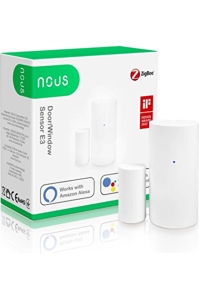 Nous Senzori SMARTis durvju/logu E3 ZigBee TUYA / Smart Life